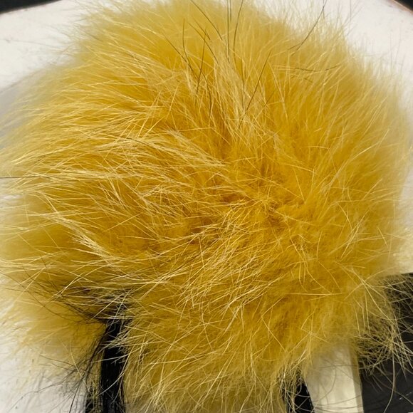 Fendi Fox Fur Yelly Bug Bag Charm/Key Chain (JB1308) - Picture 4 of 4